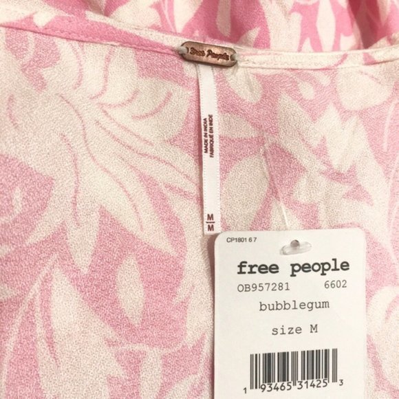 Free People Rebecca Floral Ruffle Mini Dress. M, S - Picture 10 of 11